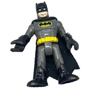 imaginext action Figure Playset GKJ22 DC Superfriends Batwing Batman gray READ